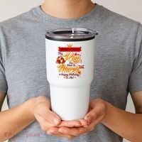 Personalized Custom Name This King Was Born In March Happy Birthday To Me Tumbler thumb 2