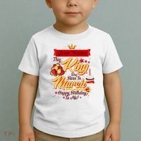 Personalized Custom Name This King Was Born In March Happy Birthday To Me Toddler T-Shirt thumb 2