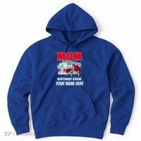 Personalized Custom Name Cute Funny Mom Birthday Crew Firetruck Hoodie thumb 0