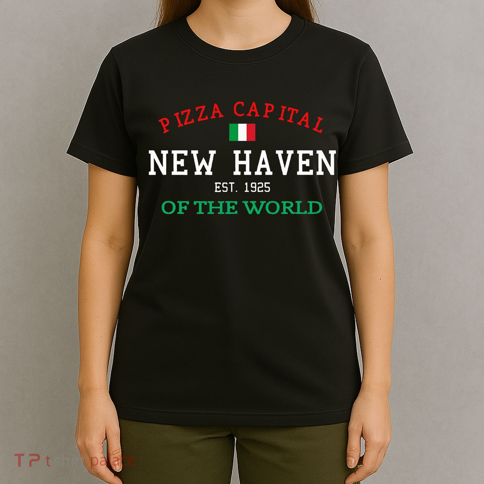 Pizza Capital Of The World New Haven Connecticut T-Shirt