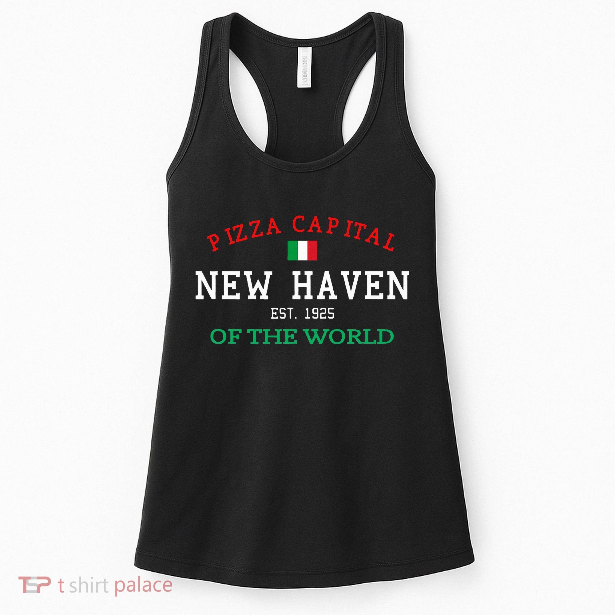 Pizza Capital Of The World New Haven Connecticut Women's Tank Top