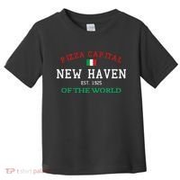Pizza Capital Of The World New Haven Connecticut Toddler T-Shirt thumb 0