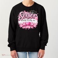 Pink Class Of 2026 Senior Graduate Women's Sweatshirt thumb 0