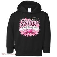 Pink Class Of 2026 Senior Graduate Toddler Hoodie thumb 0