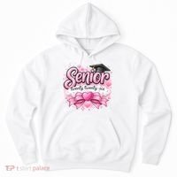 Pink Class Of 2026 Senior Graduate Hoodie thumb 0