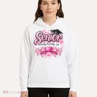 Pink Class Of 2026 Senior Graduate Hoodie thumb 5