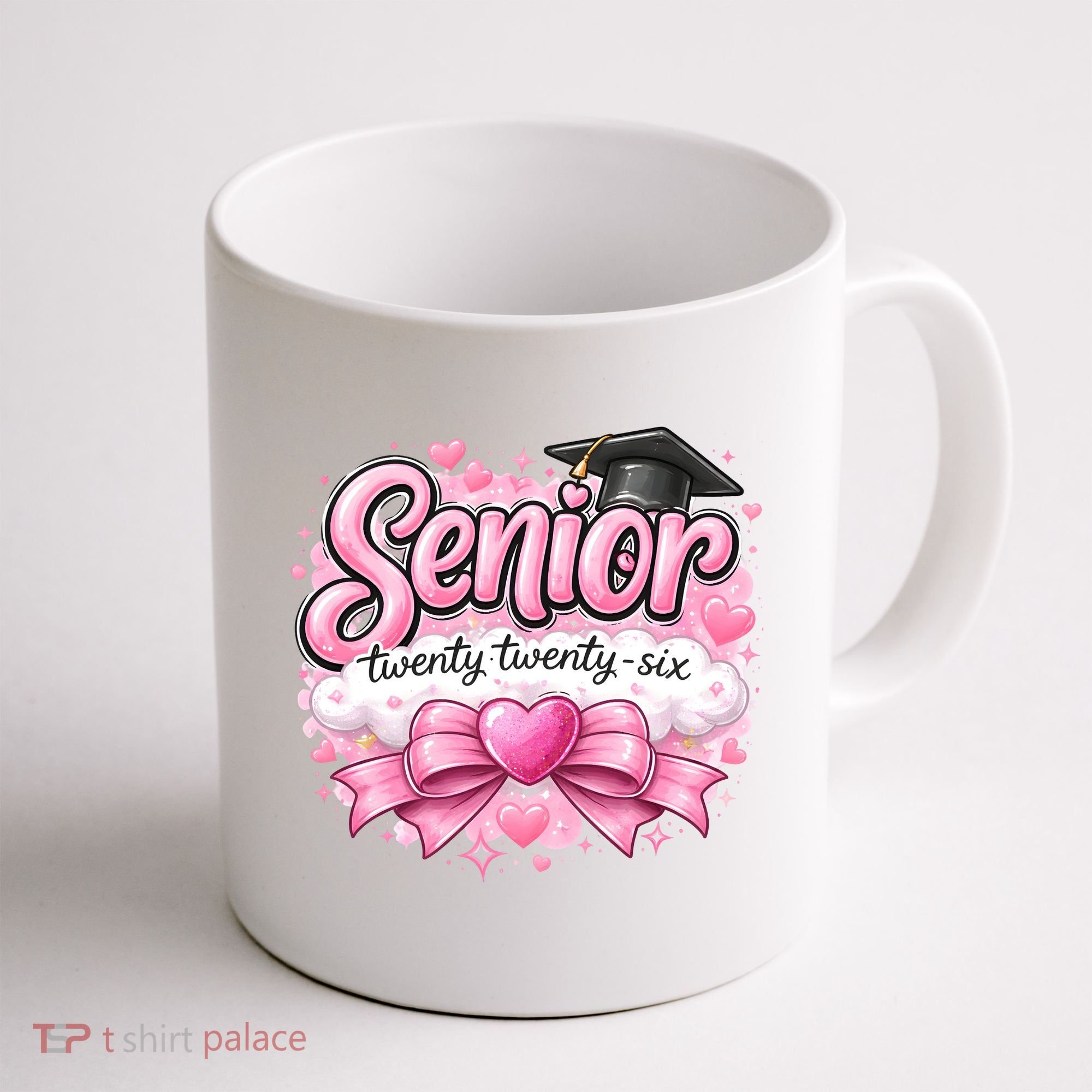 Pink Class Of 2026 Senior Graduate Coffee Mug