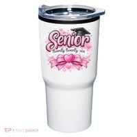 Pink Class Of 2026 Senior Graduate Tumbler thumb 0