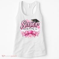 Pink Class Of 2026 Senior Graduate Women's Tank Top thumb 0