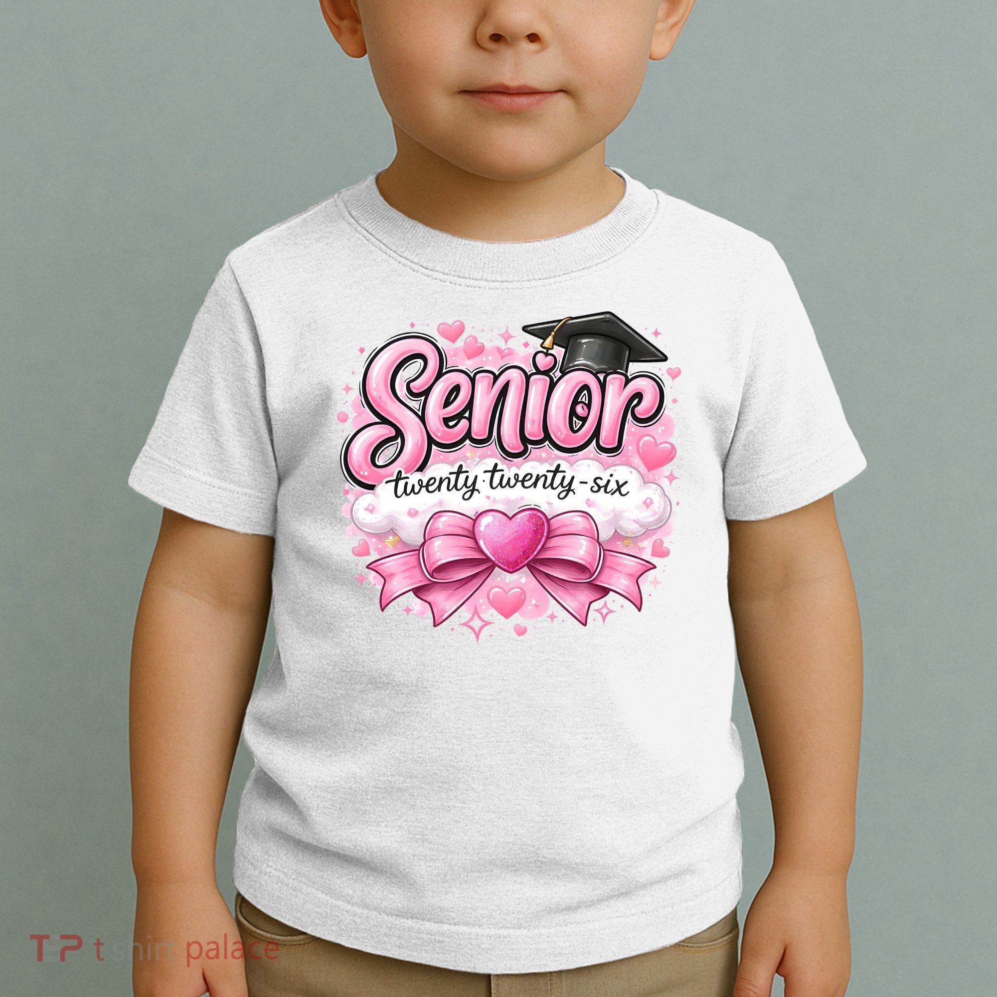 Pink Class Of 2026 Senior Graduate Toddler T-Shirt