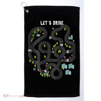 Play Cars On Daddys Back Gift For Dad Massage Golf Towel