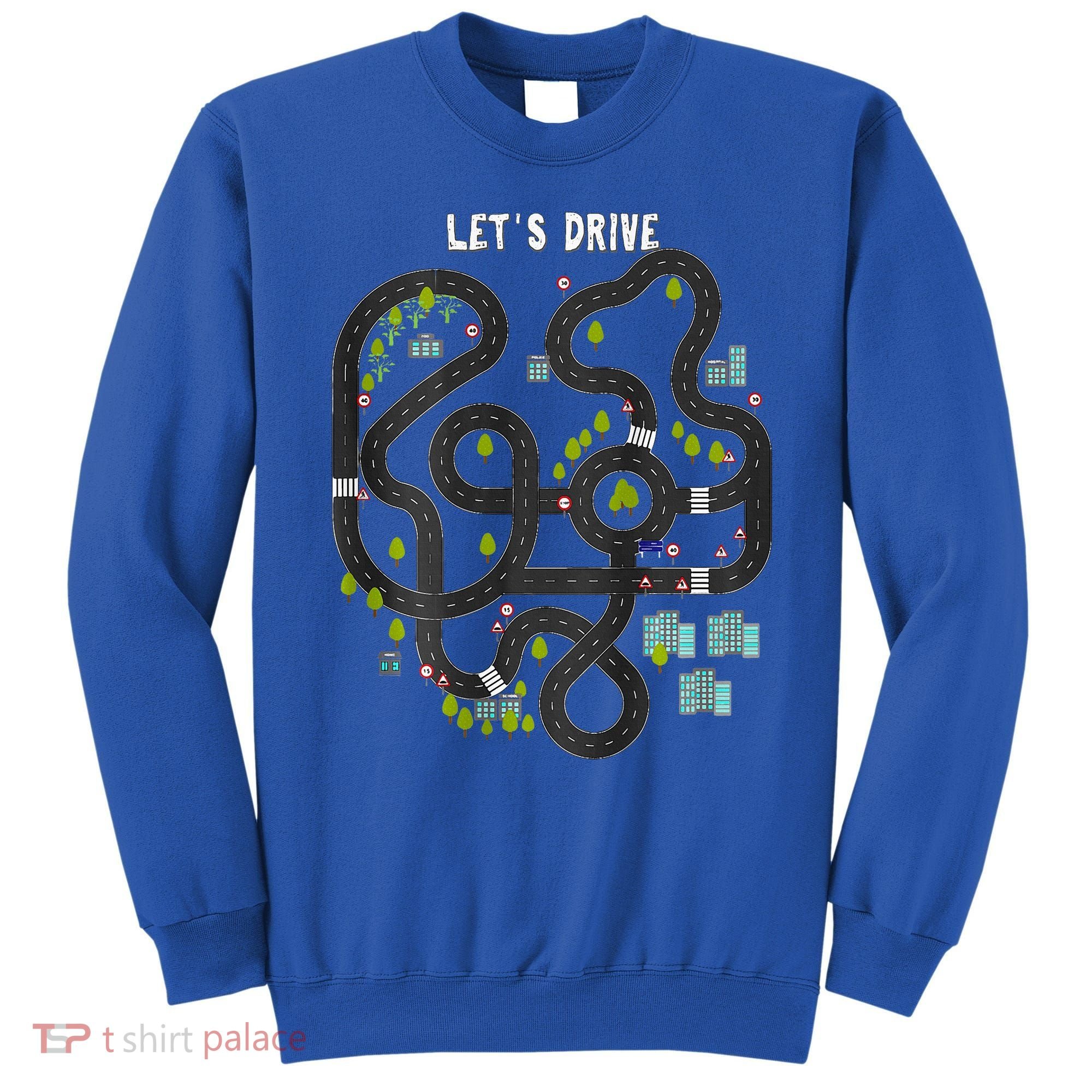 Play Cars On Daddys Back Gift For Dad Massage Sweatshirt