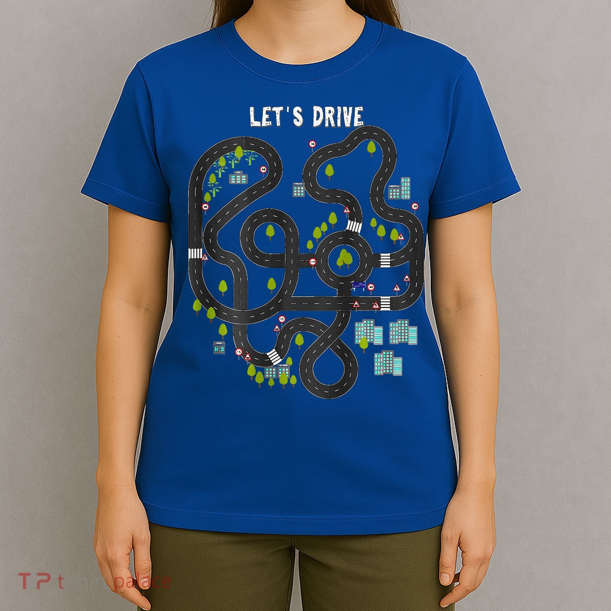 Play Cars On Daddys Back Gift For Dad Massage T-Shirt