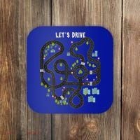 Play Cars On Daddys Back Gift For Dad Massage Coaster thumb 0