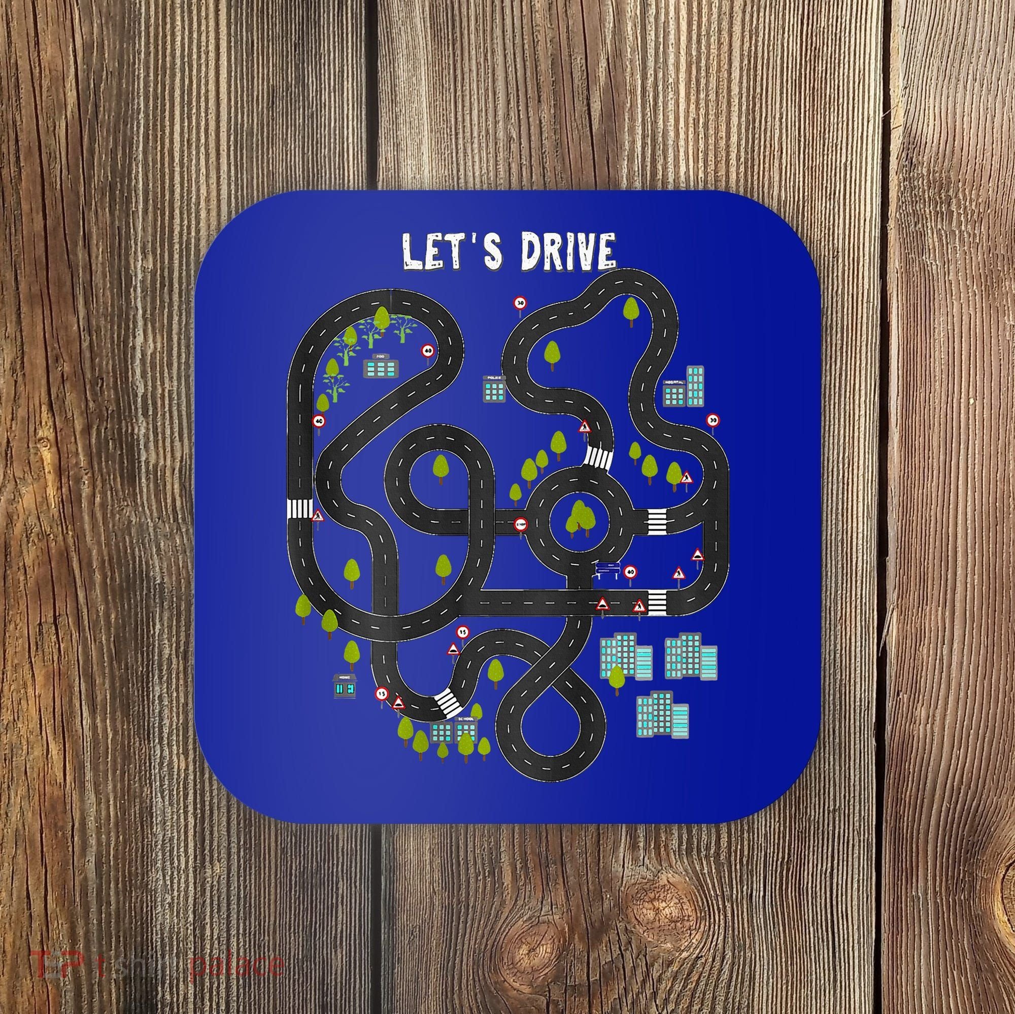 Play Cars On Daddys Back Gift For Dad Massage Coaster