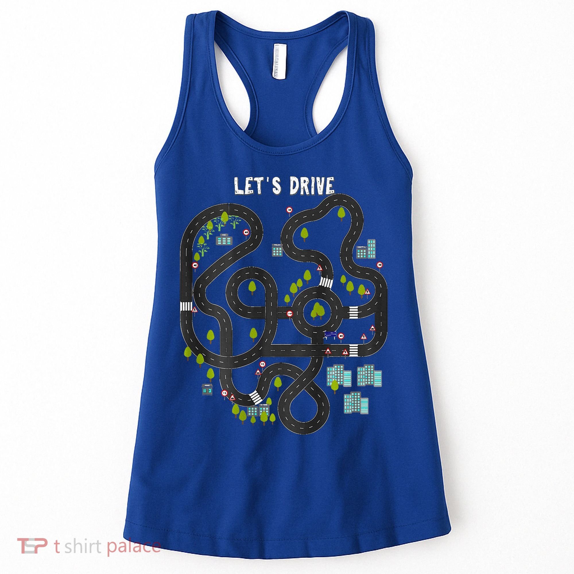 Play Cars On Daddys Back Gift For Dad Massage Women's Tank Top