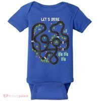 Play Cars On Daddys Back Gift For Dad Massage Baby Bodysuit thumb 0