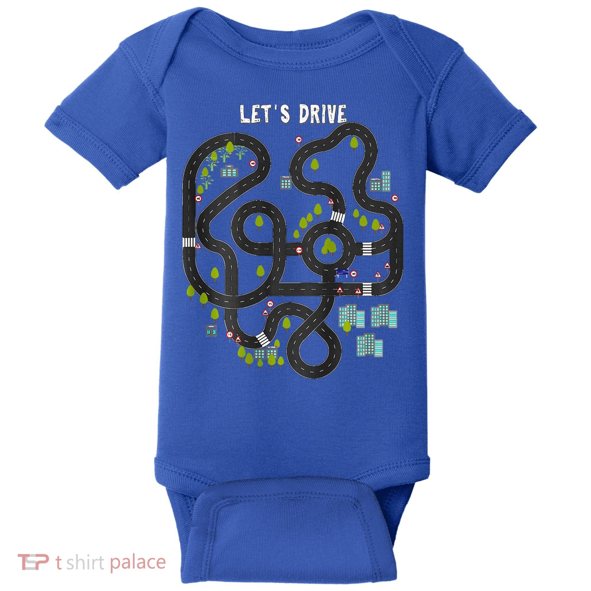 Play Cars On Daddys Back Gift For Dad Massage Baby Bodysuit