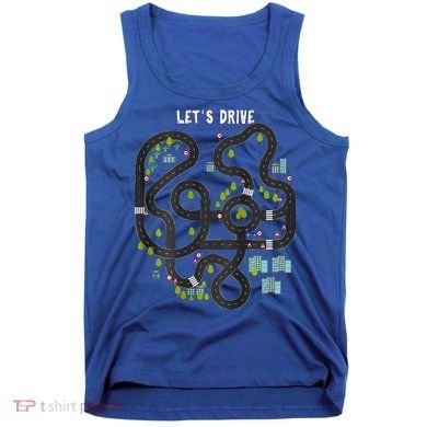 Play Cars On Daddys Back Gift For Dad Massage Tank Top