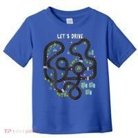 Play Cars On Daddys Back Gift For Dad Massage Toddler T-Shirt thumb 0