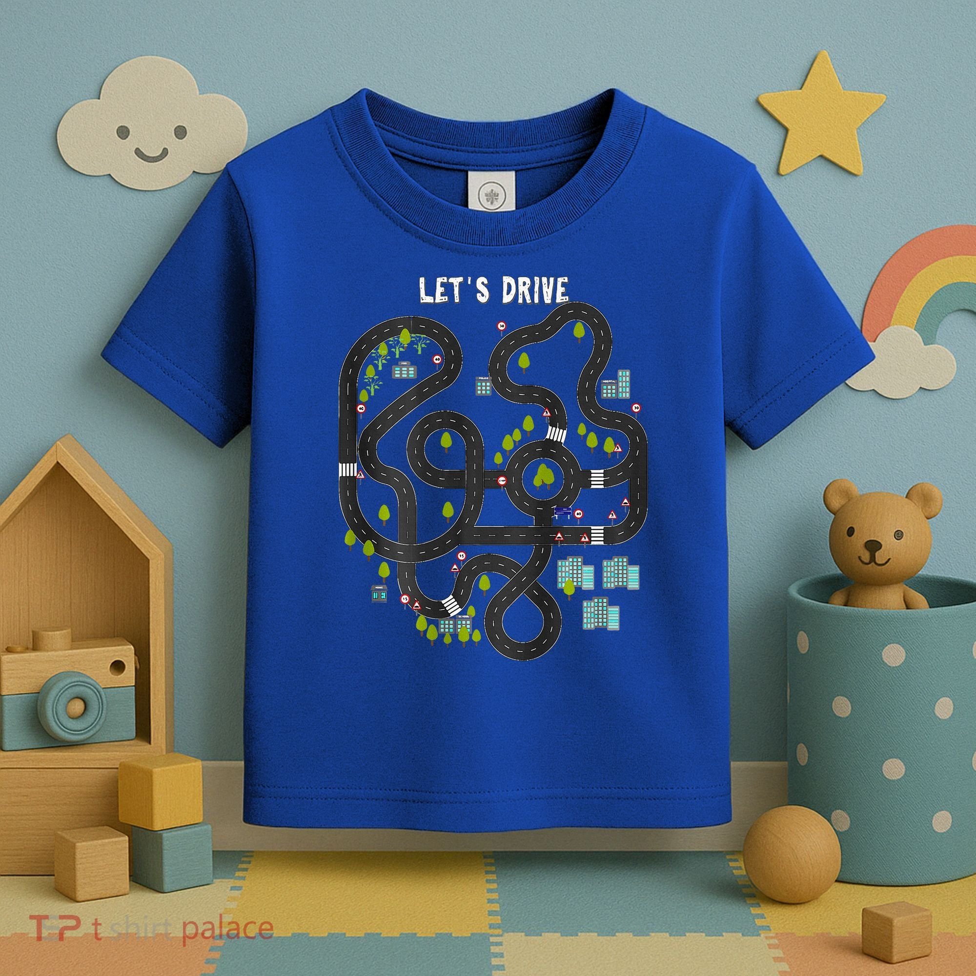 Play Cars On Daddys Back Gift For Dad Massage Toddler T-Shirt