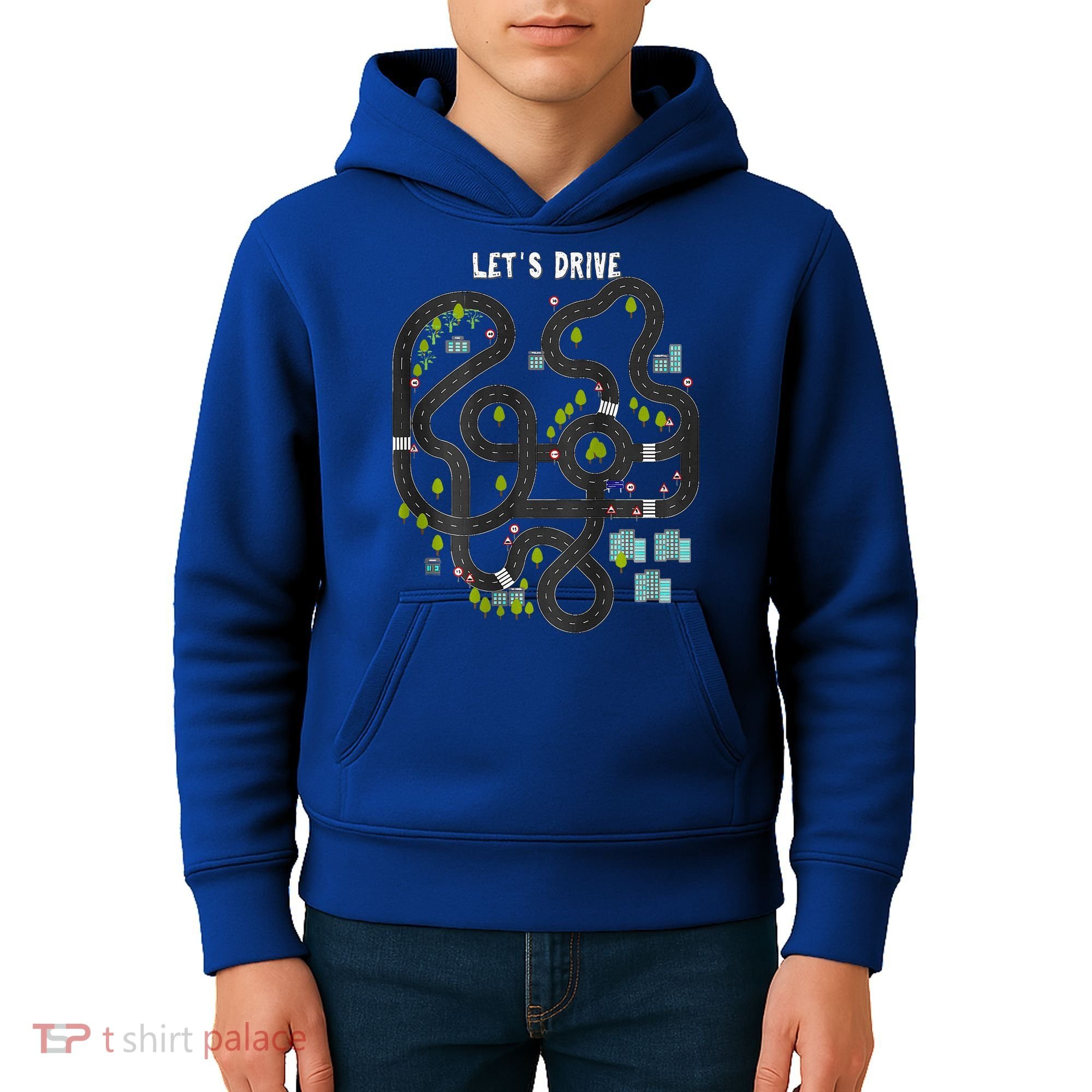 Play Cars On Daddys Back Gift For Dad Massage Kids Hoodie