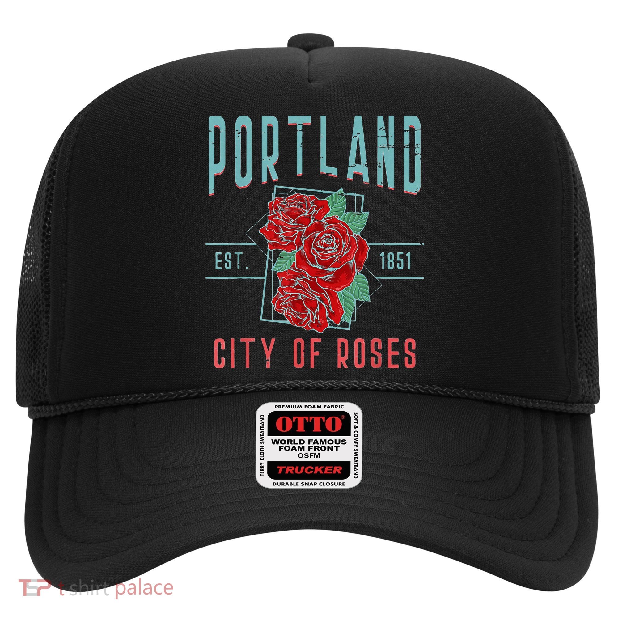 Portland City Of Roses Oregon Pdx Hat