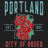 Portland City Of Roses Oregon Pdx Hat thumb 2
