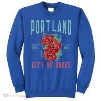Portland City Of Roses Oregon Pdx Sweatshirt thumb 0