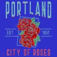 Portland City Of Roses Oregon Pdx Sweatshirt thumb 3