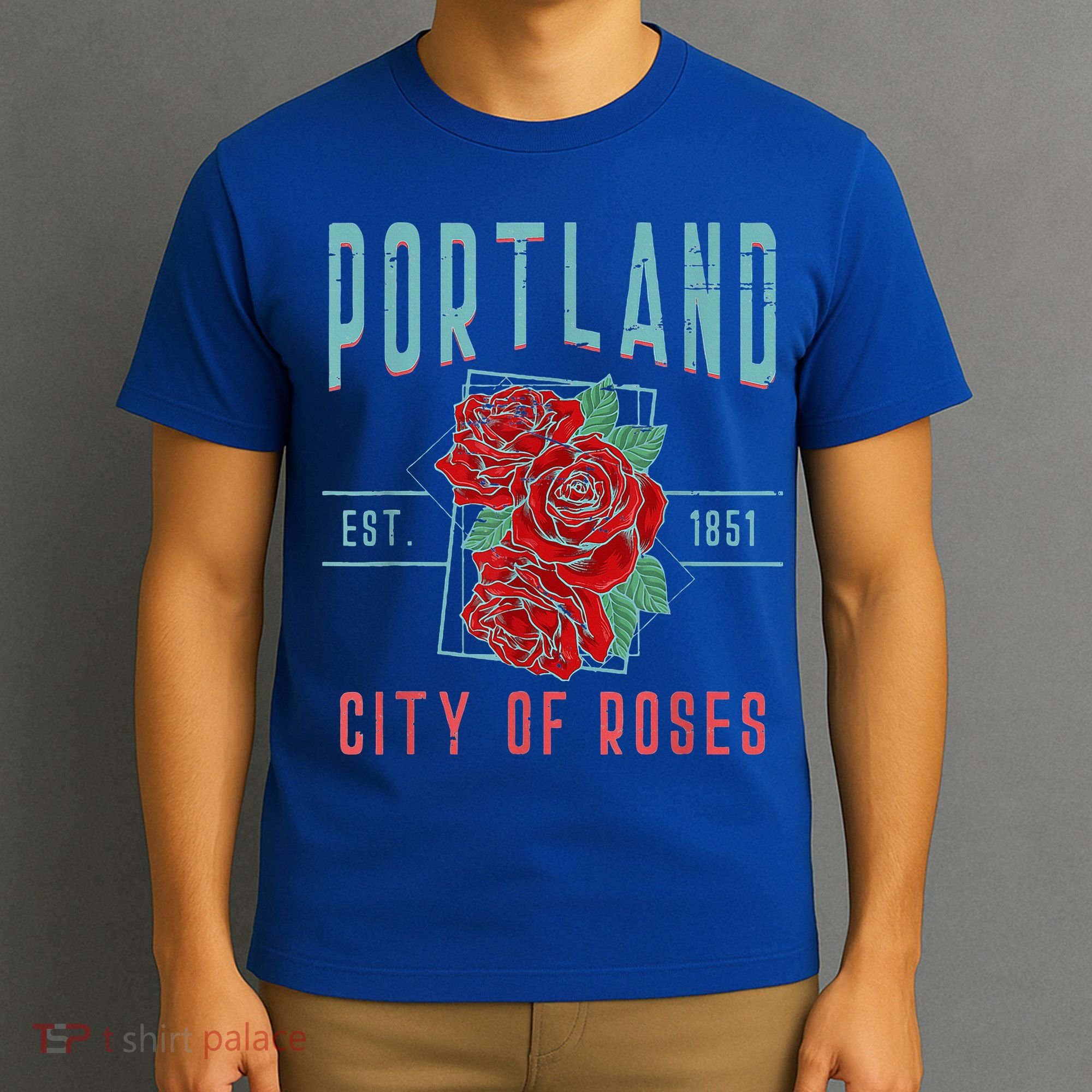 Portland City Of Roses Oregon Pdx T-Shirt