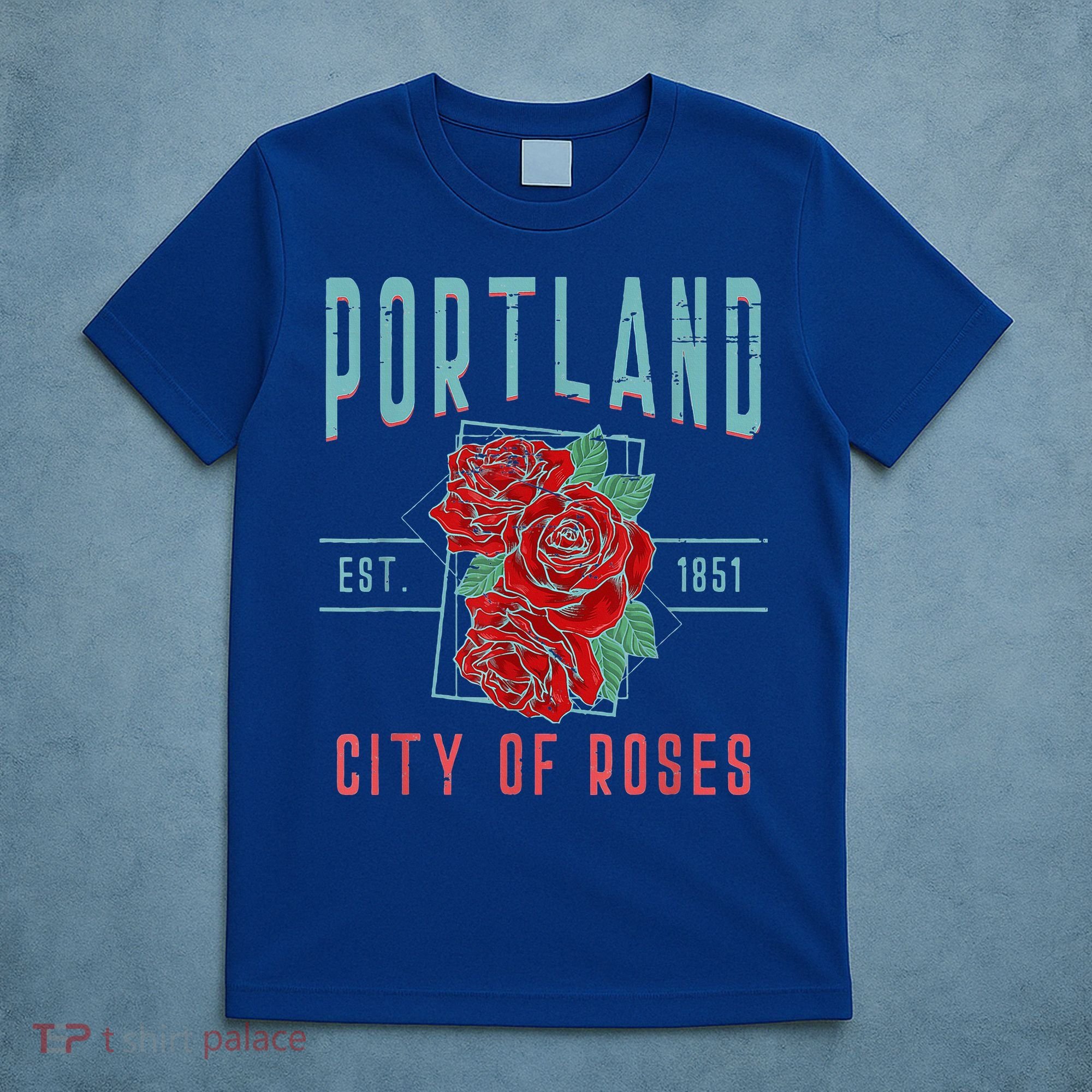 Portland City Of Roses Oregon Pdx T-Shirt