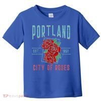 Portland City Of Roses Oregon Pdx Toddler T-Shirt thumb 0