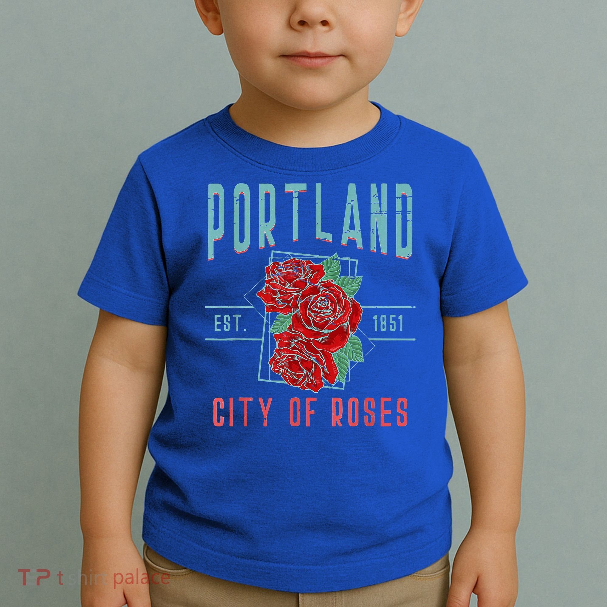 Portland City Of Roses Oregon Pdx Toddler T-Shirt