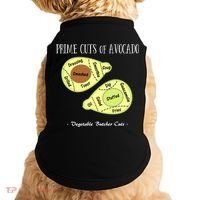 Prime Cuts Of Avocado Butcher Cuts Vegetarian Vegan Cool Gift Doggie Tank thumb 0