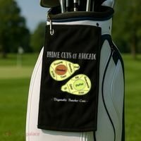 Prime Cuts Of Avocado Butcher Cuts Vegetarian Vegan Cool Gift Golf Towel thumb 2
