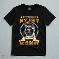 Protective Cat Owner Message T-Shirt thumb 5