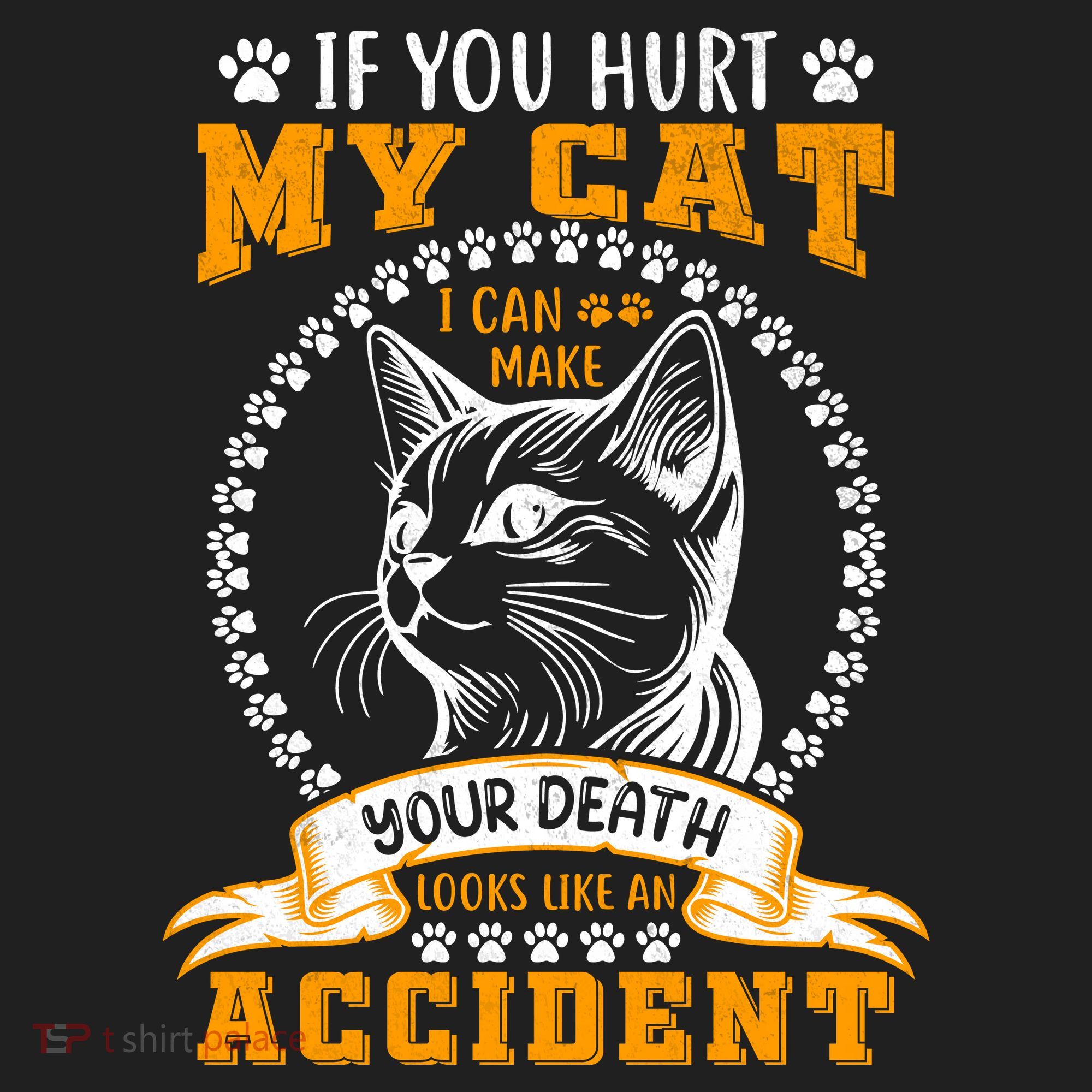 Protective Cat Owner Message Tumbler