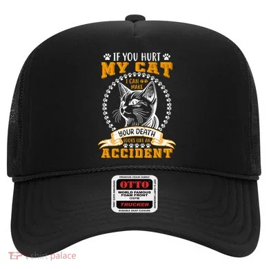 Protective Cat Owner Message Hat