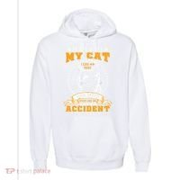 Protective Cat Owner Message Comfort Colors Garment-Dyed Hooded Sweatshirt thumb 0