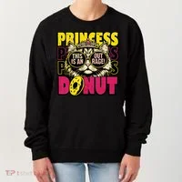 Princess Cat Outrage Goddammit Donut Women's Sweatshirt thumb 0