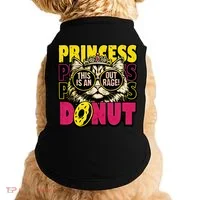 Princess Cat Outrage Goddammit Donut Doggie Tank thumb 0