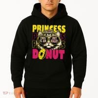 Princess Cat Outrage Goddammit Donut Hoodie thumb 2