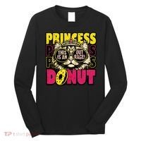 Princess Cat Outrage Goddammit Donut Long Sleeve Shirt thumb 0