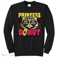 Princess Cat Outrage Goddammit Donut Sweatshirt thumb 0