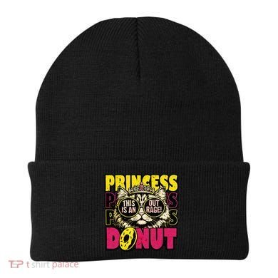 Princess Cat Outrage Goddammit Donut Beanie