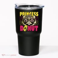 Princess Cat Outrage Goddammit Donut Tumbler thumb 0