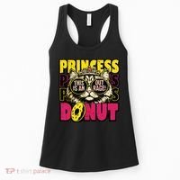 Princess Cat Outrage Goddammit Donut Women's Tank Top thumb 0