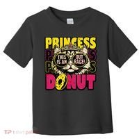 Princess Cat Outrage Goddammit Donut Toddler T-Shirt thumb 0