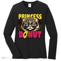 Princess Cat Outrage Goddammit Donut Women's Long Sleeve Shirt thumb 0